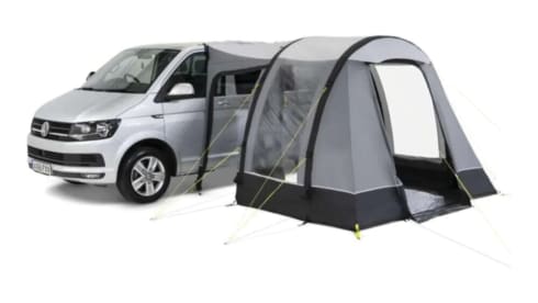 Reggie – 2 berth Volkswagen T5 campervan with 2 berth awning