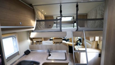Buddy – 4 berth Bürstner bus from 2016