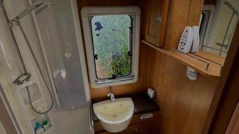 Luxury 4 berth motorhome. 