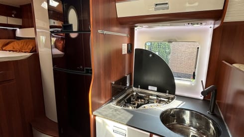 Ons huisje op wielen 🚐 – 5p Rimor alcove from 2018