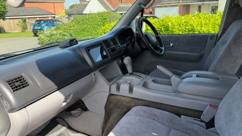 4 berth Mazda campervan from 2017