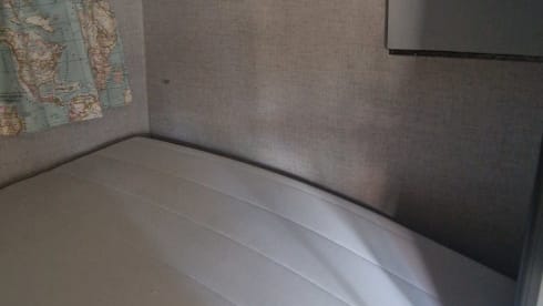 Beautiful vintage Mercedes campervan for hire with Airco