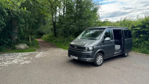 4 berth Volkswagen campervan from 2018
