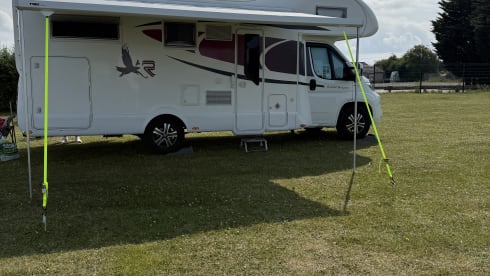 Luxury home on the road – 5 berth Fiat ducato, Super Brigg 695, 2017