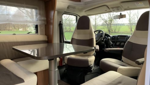 Adria Matrix 680 SL with length beds
