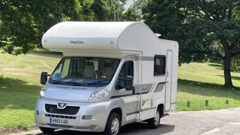Elvis  – 2012 4 berth Elddis Majestic 100