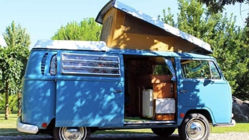Mr. Blue Sky – Volkswagen T2a Westfalia '69