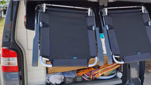 Off-grid – VW-Campingbus für 4 Personen aus dem Jahr 2013