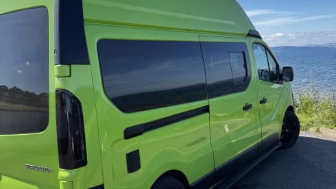 Shrek – Shrek - Il nostro splendido camper nuovo di zecca con 4 posti e 4 posti letto.