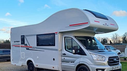 Rollerteam 675 – Luxury & Spacious 6 berth Motorhome 2024 plate