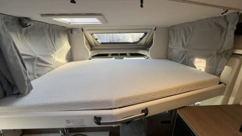 Go on an adventure with this camper from 2024 and 4 p