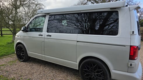 'Cow' Parsley – VW-Campingbus mit 4 Schlafplätzen