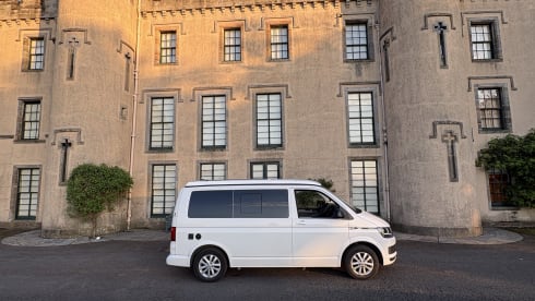 Caledonia  – VW custom campervan hire from Edinburgh Airport - Highlands Scotland 