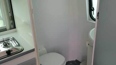Schone, frisse en lichte camper