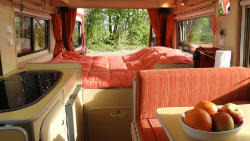 Safari kampeerbus – Red Sien, to fall in love with