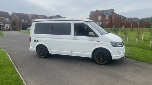 4 berth Volkswagen campervan from 2018