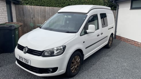 Caddy  – VW Caddy Maxi Micro Campervan. 4 Berth. 