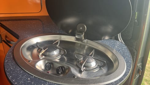 4 berth Volkswagen campervan from 2016