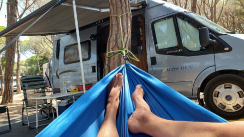 Nice Dethleffs bus camper for 2 adults and 1 child