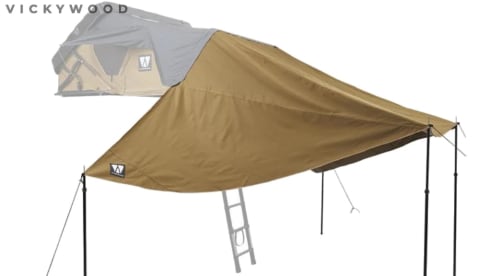 🏕️ Adventure on wheels – Jeep with luxury Vickywood roof tent