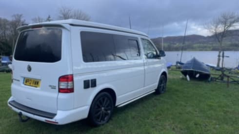 4 berth Volkswagen campervan from 2013