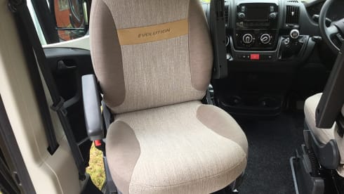 Blackie – 2 berth Fiat Evolution CV20 from 2020