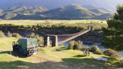 Gaia – Gaia – gemütlicher grüner Camper mit Holzofen