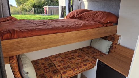 Jouw eigen huisje op wielen – Zweisitziger Fiat-Bus aus dem Jahr 2019