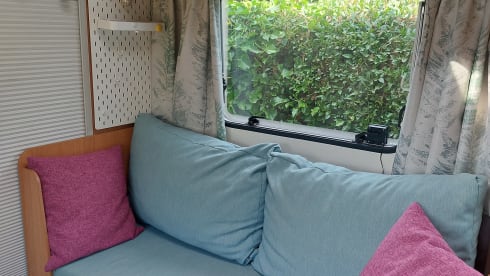 Luxury family camper ready for wonderful trips