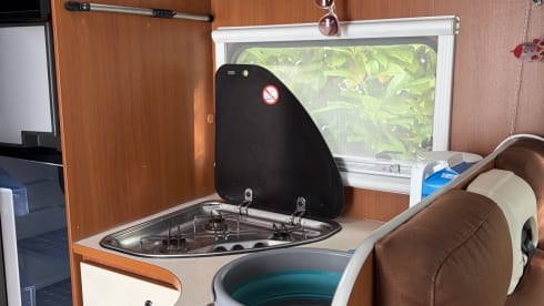 Familie de Puijt & le Grand Camper – Fiat 4P semi-intégrée à partir de 2012