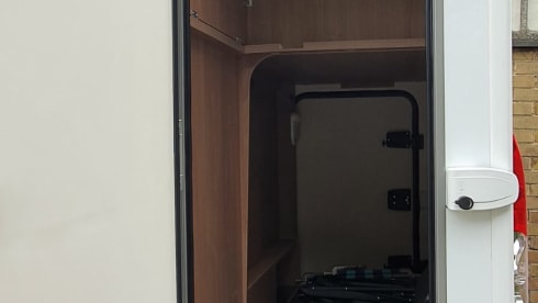 New Bürstner motorhome for 4 people