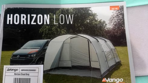 4-6 Volkswagen campervan from 2001