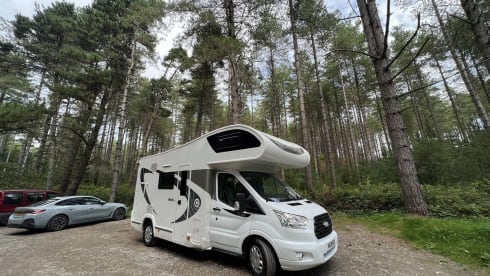 Karen the PeakTrail Explorer – 6 berth Chausson Flash C646 from 2019