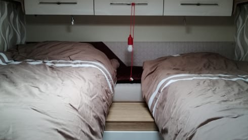 Ons Mieke...  – Rimor seal 695: Cozy mobile home with spacious bedroom.