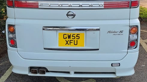 3 berth Nissan campervan from 2006