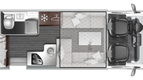 De Gulle Ooievaar  – 6p Roller Team semi-integrated uit 2020