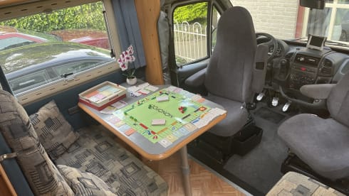 Nette ruime Adria Familie camper