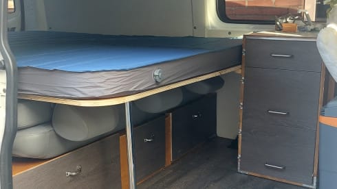 2-person Volkswagen campervan from 2020