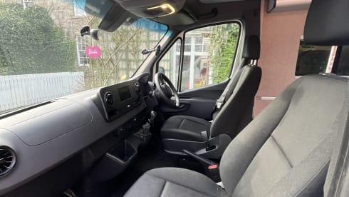 3 berth Mercedes-Benz campervan from 2020