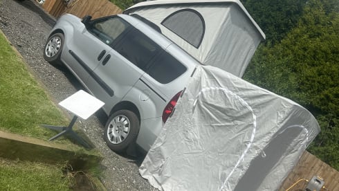 Mini moo – 2014 Fiat doblo 3 birth campervan