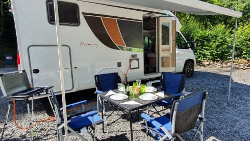Ibex I – FZE - Our Burstner 4 berth Executive Motorhome