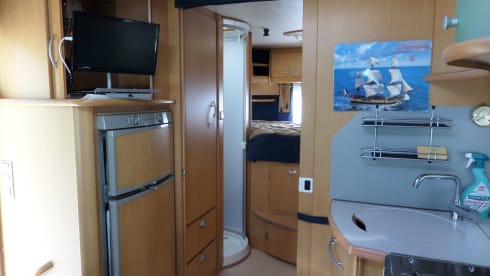 CAMPING CAR MERCEDES PILOT INTEGRAL BVA 4 PLACES