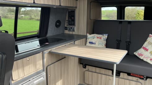 2 berth Volkswagen campervan from 2018