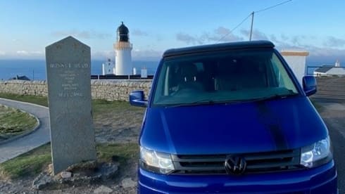 4 berth Volkswagen Transporter campervan 2008