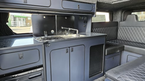 3 berth Vauxhall Vivaro campervan from 2018