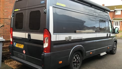The Van – 4 berth Hymer campervan from 2018