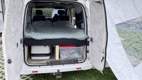 2p Nissan campervan from 2011