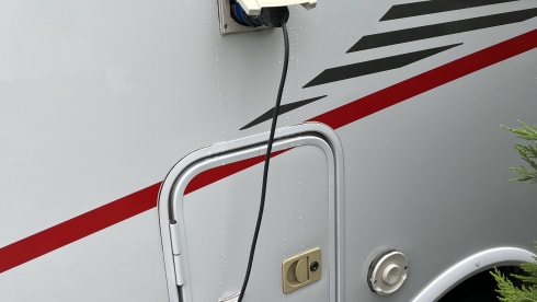 On an adventure with our nice economical semi-integrated camper