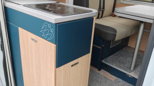 2-Personen-Knaus-Bus aus dem Jahr 2017
