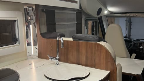 For rent: Our luxury 4 person camper.